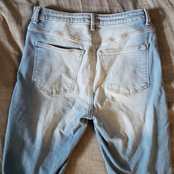 High waisted cropped jeans - Picture 3 of 6